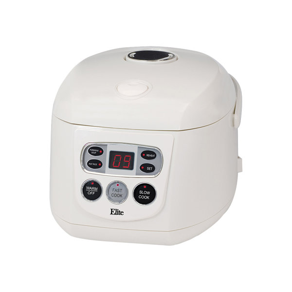 Elite by MaxiMatic Gourmet 16 Cup Programmable Multifunction Rice